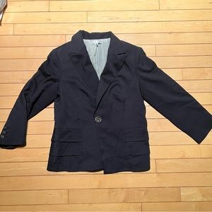Cabi Pleated Suit Jacket